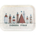 Frukostbricka Svenska Fyrar---Lighthouse Interiör-and a boat Sweden AB